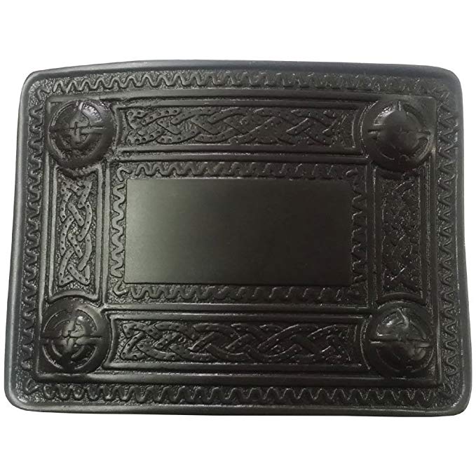 AAR Scottish Kilt Belt Buckle 4 Dome Mirror Design/Highland Kilt Belt BUCKLE