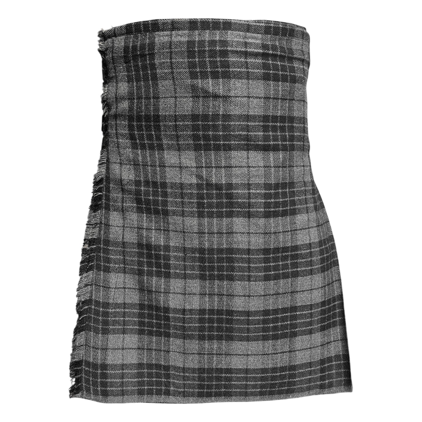 Men’s Scottish Kilt Traditional Hamilton Grey 6 yard Kilts Tartan Highland Wear Copy