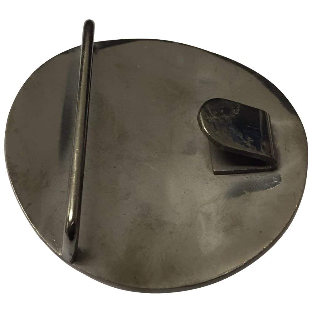 AAR Cross Round Men's Scottish Kilt Belt Buckle Chrome/Antique Finish 3"/Celtic Belt Buckles (Antique)