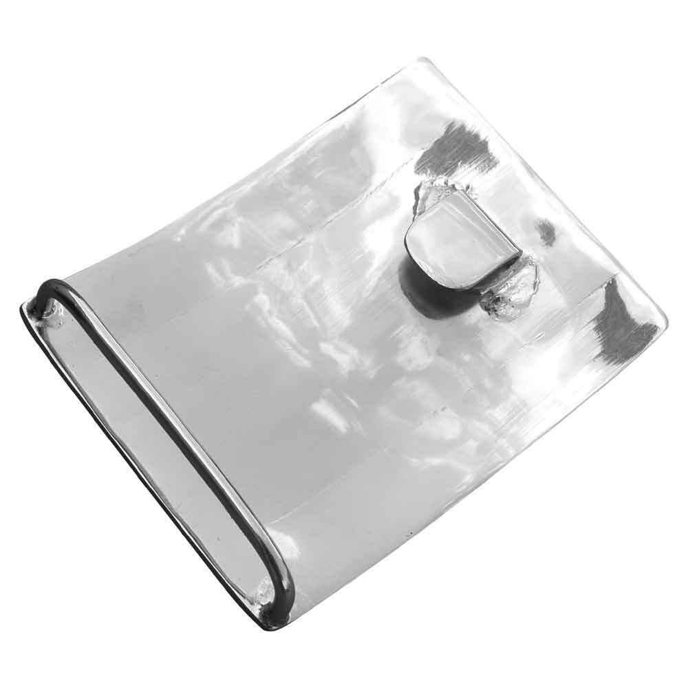 AAR Scottish Kilt Belt Buckle 4 Flowers Thistle Celtic Knots Chrome Finish