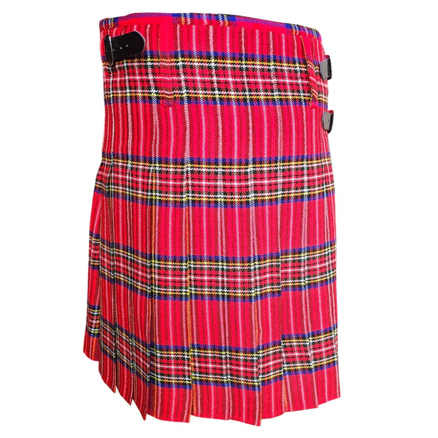 Men’s Scottish Kilt Traditional Royal Stewart 6 yard Kilts Tartan Highland Wear