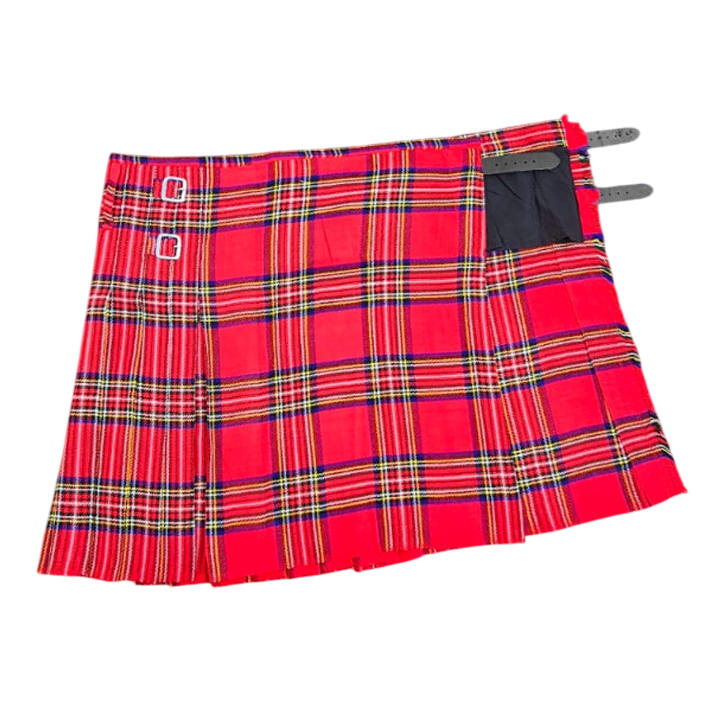 Men’s Scottish Kilt Traditional Royal Stewart 6 yard Kilts Tartan Highland Wear