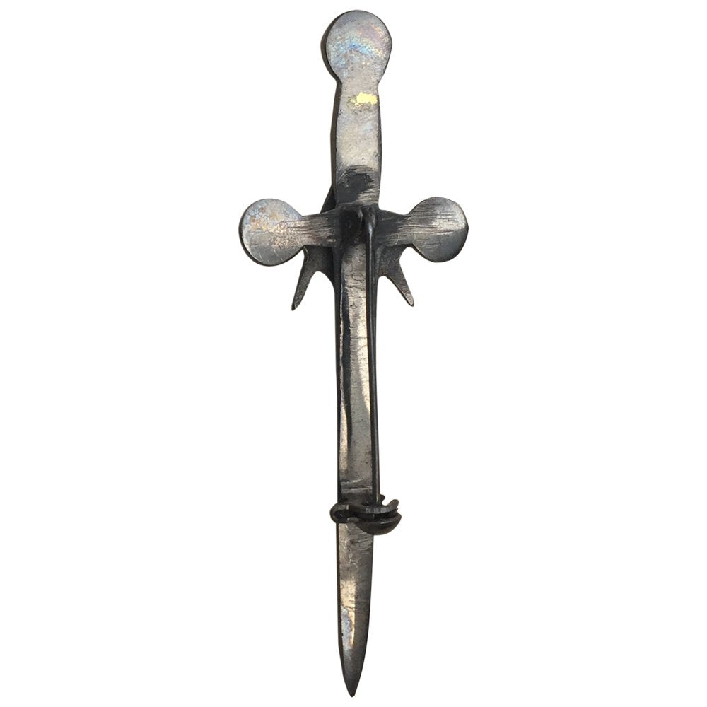 AAR Scottish Masonic Crest Kilt Pin Antique & Silver Finish Kilt Pins Accessory