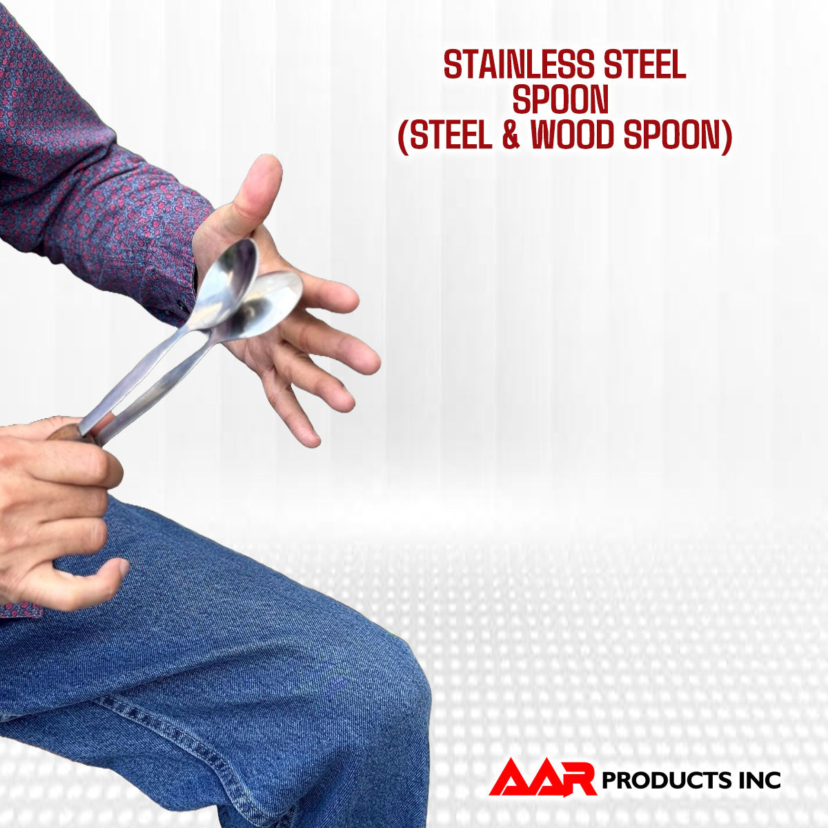 Traditional Irish Folk Musical Spoon – Stainless Steel Percussion Instrument | AAR Session Series