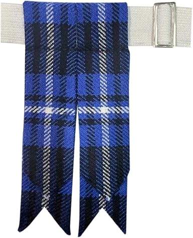 Kilt Flashes with Heavy Buckle & Elastic Adjusters – Multi-Color Options | HAAUR TRADERS Highland Hose Accessories