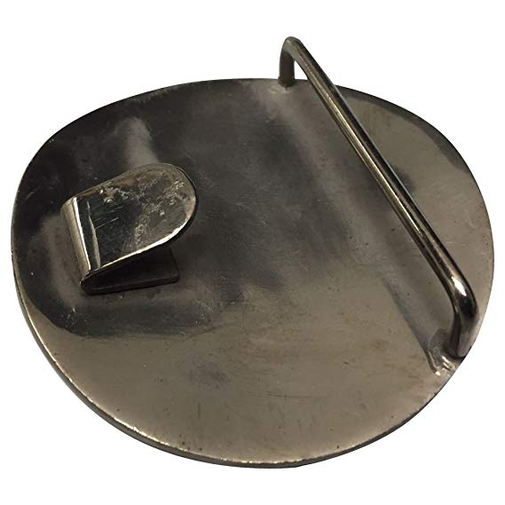 AAR Tree Celtic Round Kilt Belt Buckle Antique/ Chrome Finish/Belt Buckles (Antique)