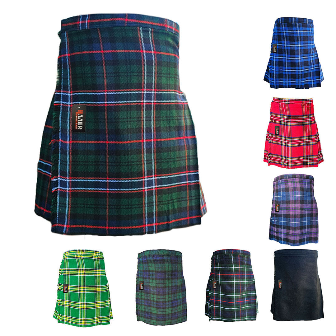 Baby Boy Kilt and Girls Skirt Kilts for Children’s 100% Acrylic Wool Scottish Highland