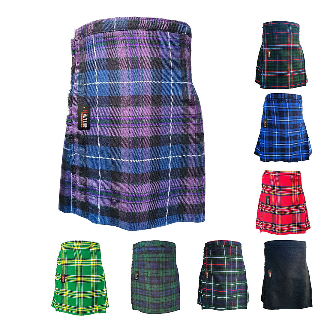 Baby Boy Kilt and Girls Skirt Kilts for Children’s 100% Acrylic Wool Scottish Highland