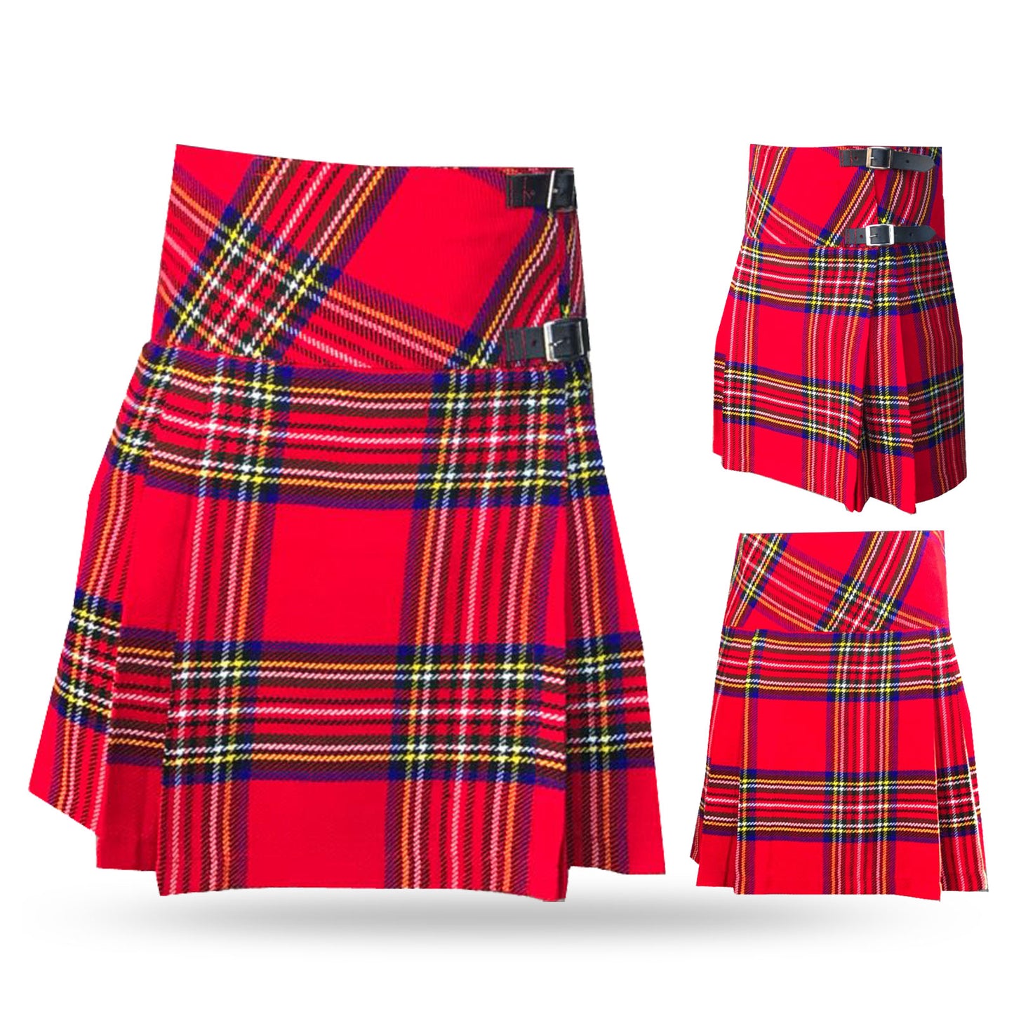 AAR Kids Kilts Royal Stewart Tartan Scottish Children Royal Stewart Boys and Girls Skirt