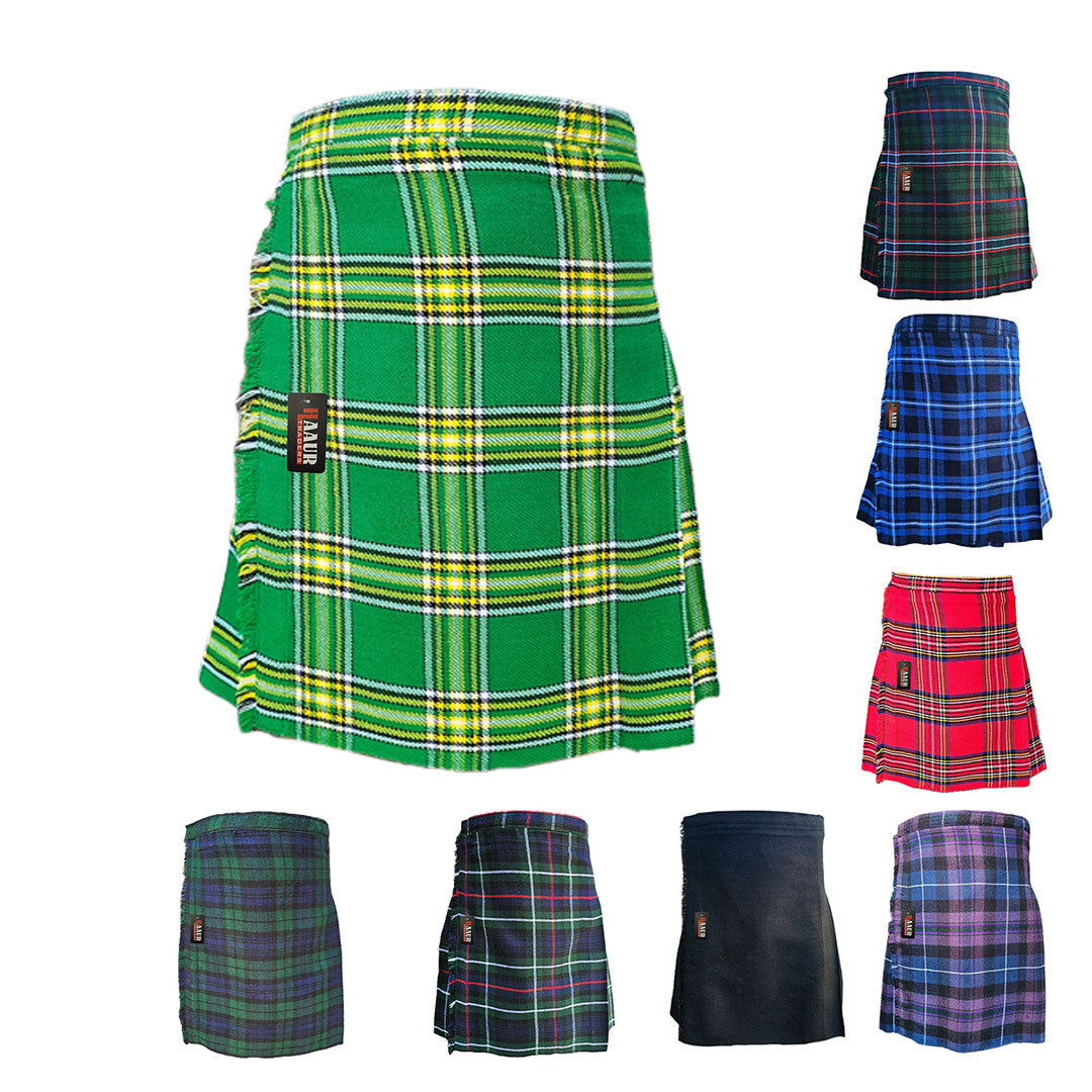 Baby Boy Kilt and Girls Skirt Kilts for Children’s 100% Acrylic Wool Scottish Highland