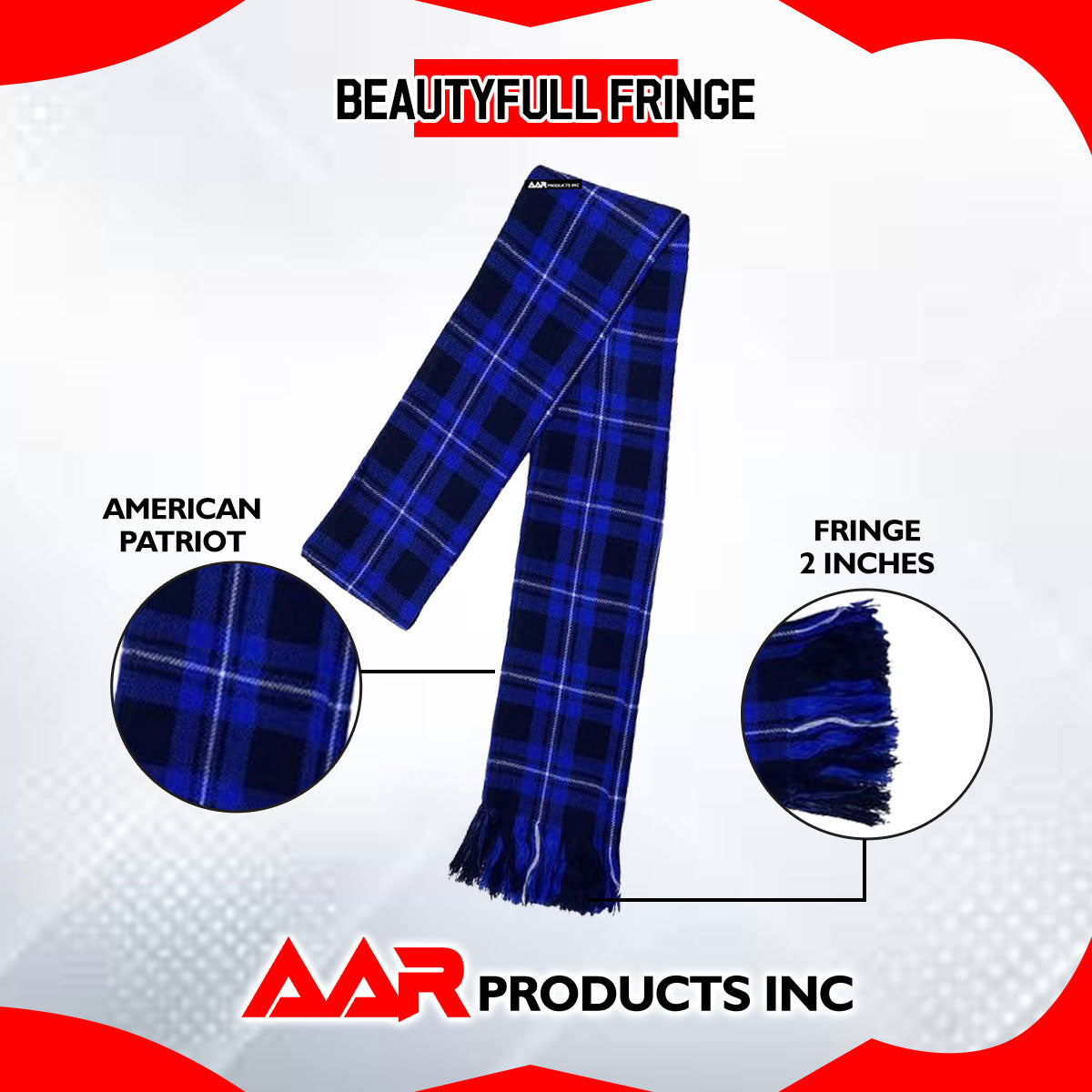 AAR Women’s Tartan Clan Sash – Scottish Highland Wear with Brooch – 90 x 10.5 Inches