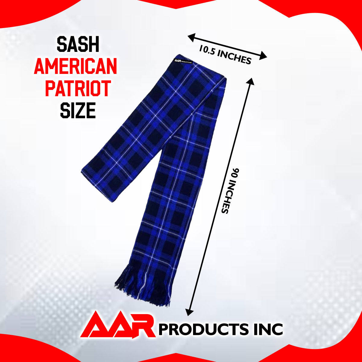 AAR Women’s Tartan Clan Sash – Scottish Highland Wear with Brooch – 90 x 10.5 Inches