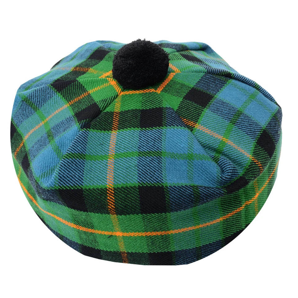 Scottish Tammy O’ Shanter Hat – Traditional Tartan Highland Cap for Men & Women