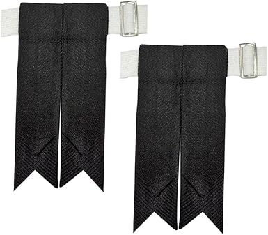 Kilt Flashes with Heavy Buckle & Elastic Adjusters – Multi-Color Options | HAAUR TRADERS Highland Hose Accessories