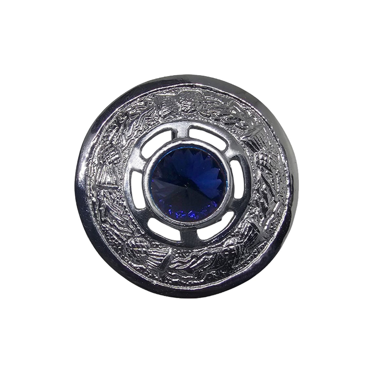 AAR Scottish Ladies Kilt Fly Plaid Brooch Stone 2"/Highland Shawl Brooches