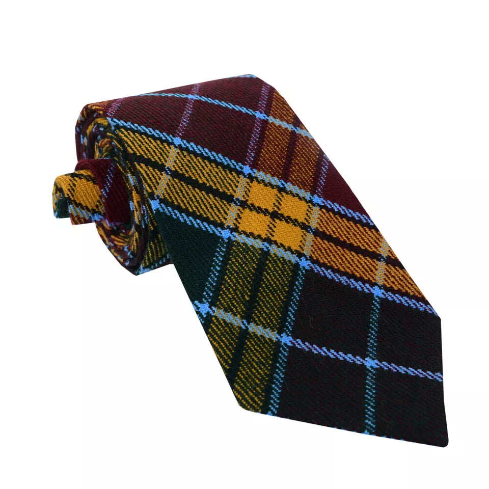 Tartan Necktie – Scottish Highland Tie in Clan Pattern