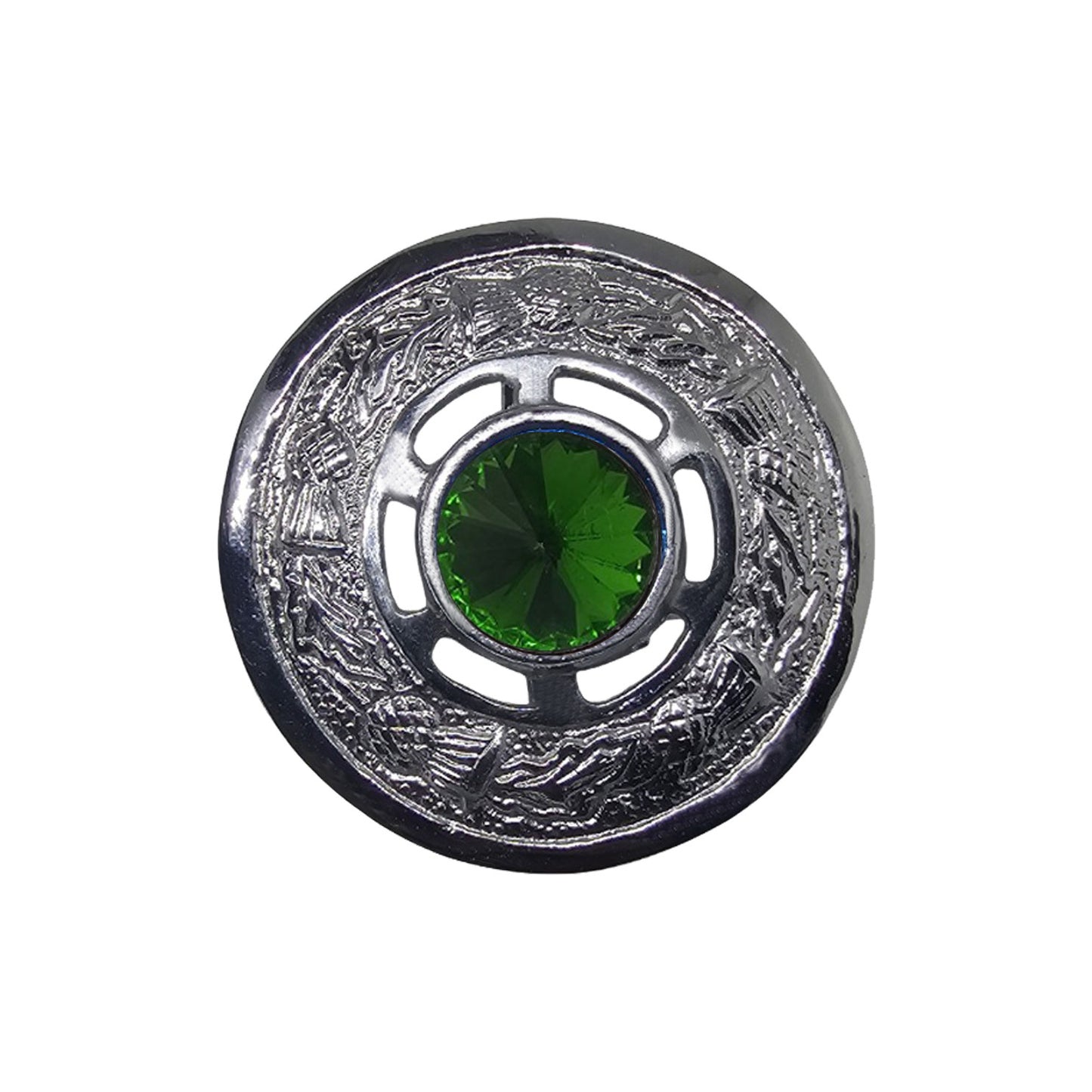 AAR Scottish Ladies Kilt Fly Plaid Brooch Stone 2"/Highland Shawl Brooches