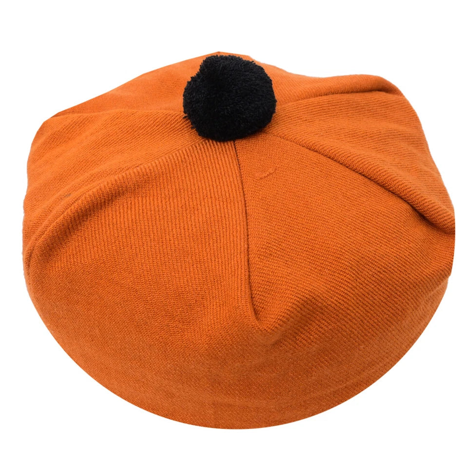 Scottish Tammy O’ Shanter Hat – Traditional Tartan Highland Cap for Men & Women