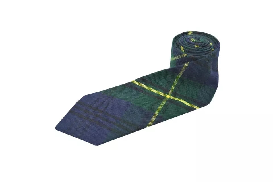 Tartan Necktie – Scottish Highland Tie in Clan Pattern