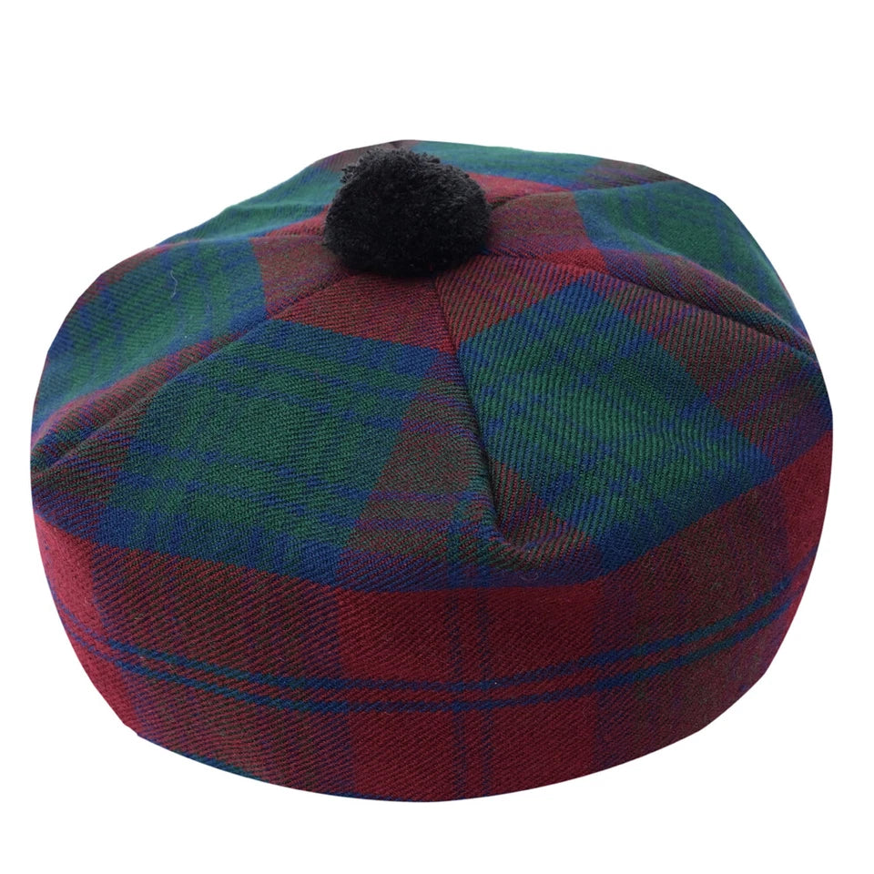 Scottish Tammy O’ Shanter Hat – Traditional Tartan Highland Cap for Men & Women