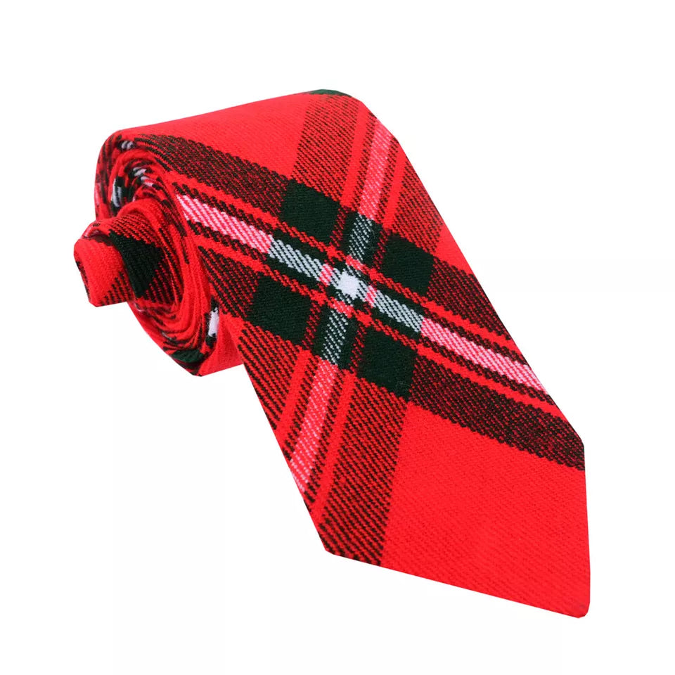 Tartan Necktie – Scottish Highland Tie in Clan Pattern