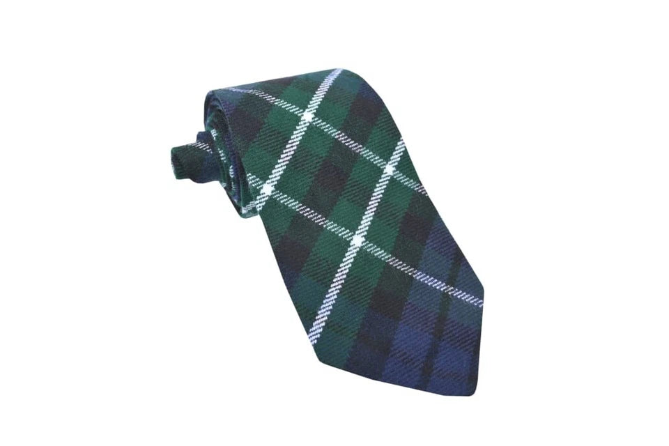 Tartan Necktie – Scottish Highland Tie in Clan Pattern