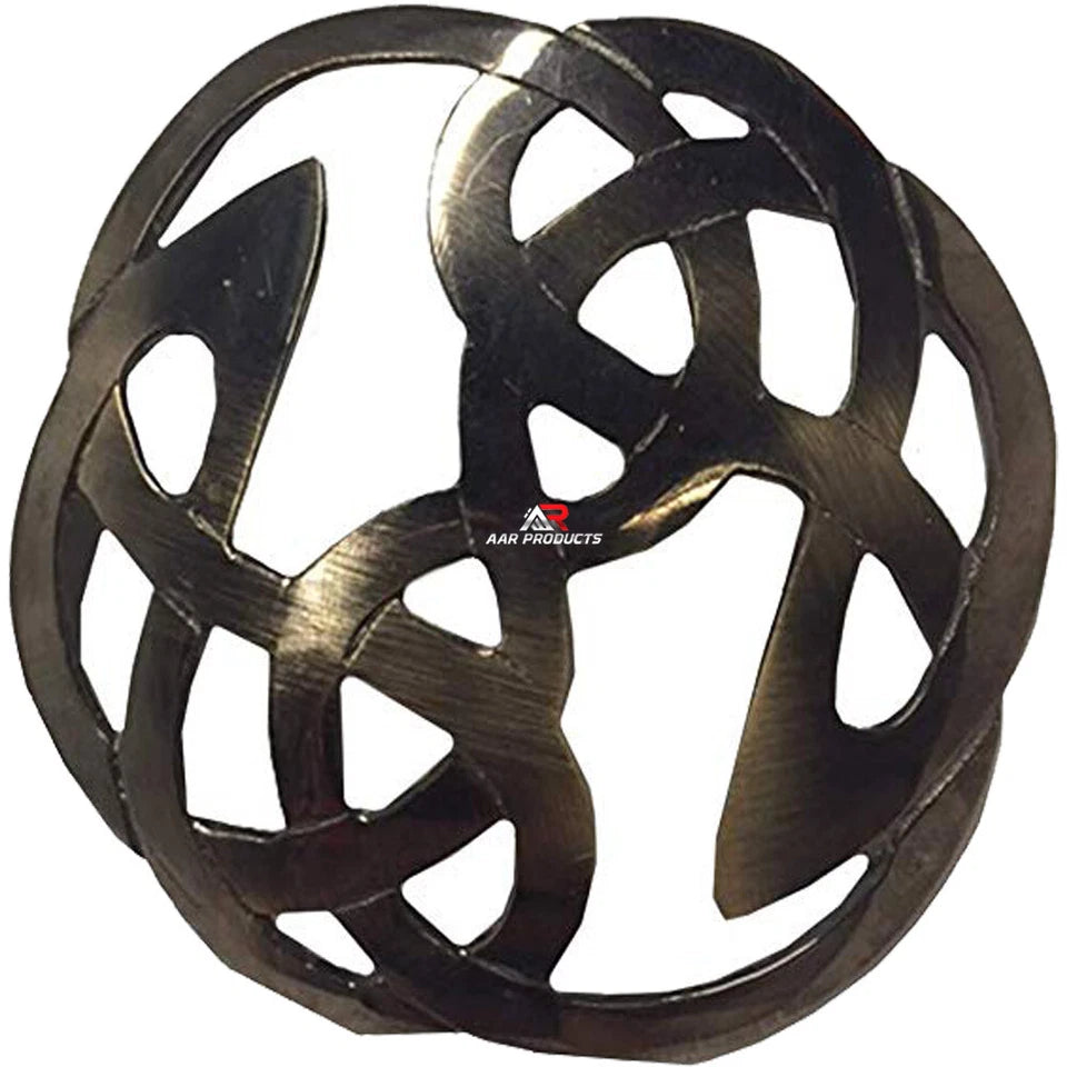 Scottish Kilt Fly Plaid Brooch Celtic Knot Back Locking Pin Hook AAR 3 Color