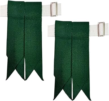 Kilt Flashes with Heavy Buckle & Elastic Adjusters – Multi-Color Options | HAAUR TRADERS Highland Hose Accessories