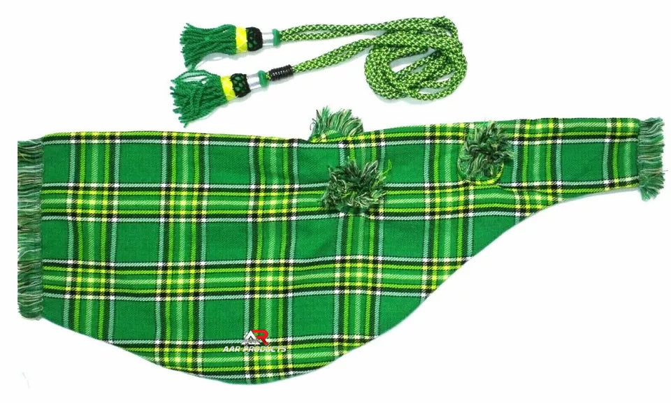 Bagpipe Cover Set with Cord Scottish Highland all Tartans Royal Stewart 30"X12"