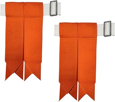 Kilt Flashes with Heavy Buckle & Elastic Adjusters – Multi-Color Options | HAAUR TRADERS Highland Hose Accessories