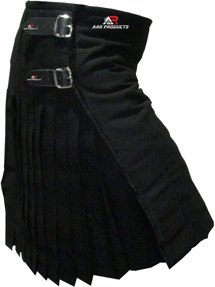 Men’s 6-Yard Scottish Tartan Kilt – Traditional Highland Wear for Formal & Casual Events