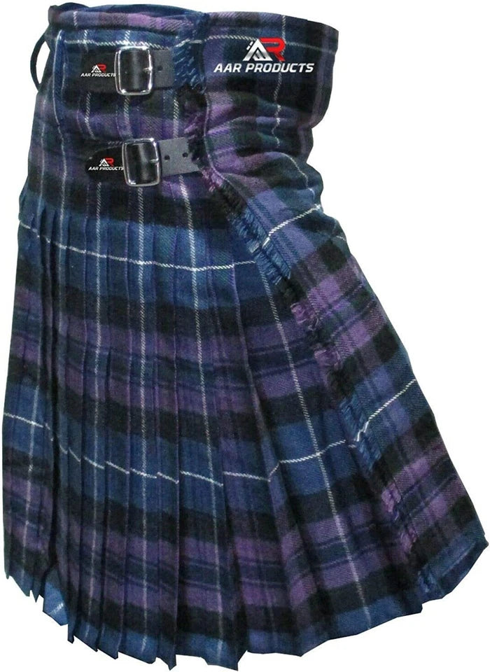 Men’s Scottish Tartan Kilt Traditional Highland Wear