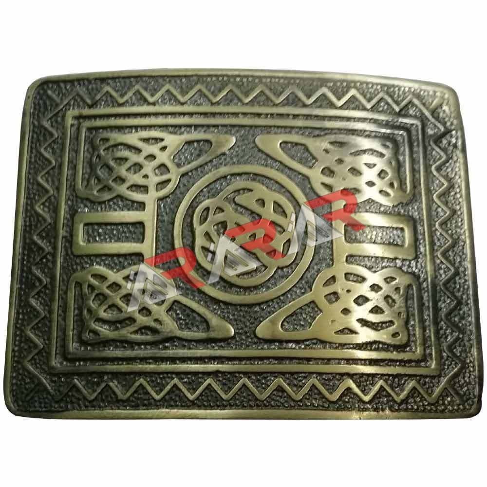 AAR Scottish Kilt Belt Buckle Antique Finish