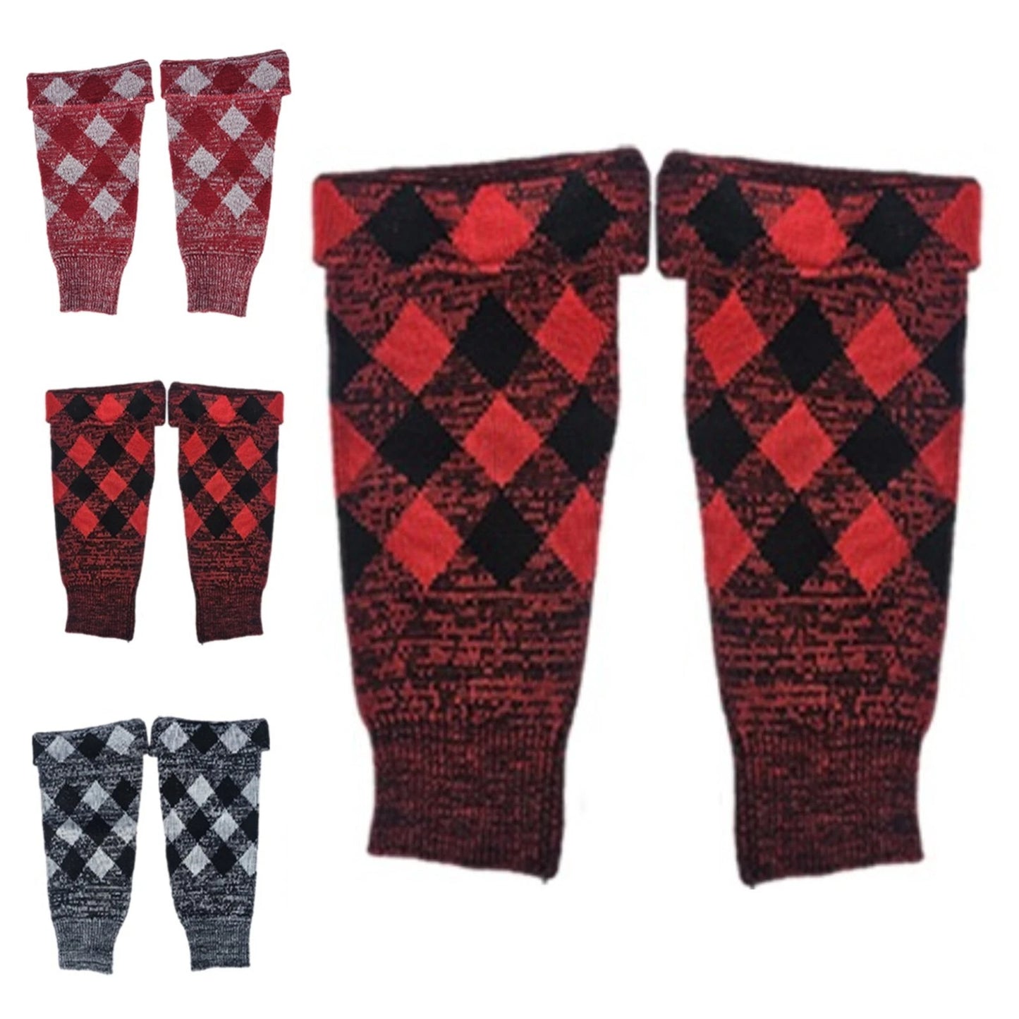 AAR Premium Traditional Scottish Acrylic Wool Kilt Hose Top Ribbed Design Socks