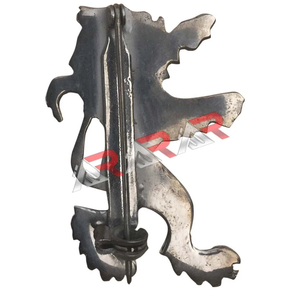 AAR Rampant Lion Kilt Pin – 2" Antique Chrome Finish | Traditional Scottish Highland Brooch