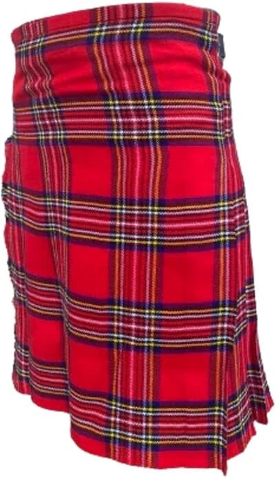 Men's Scottish Kilt 3 Pcs Set 13 oz Highland Tartans Fleshes or Kilt Pin