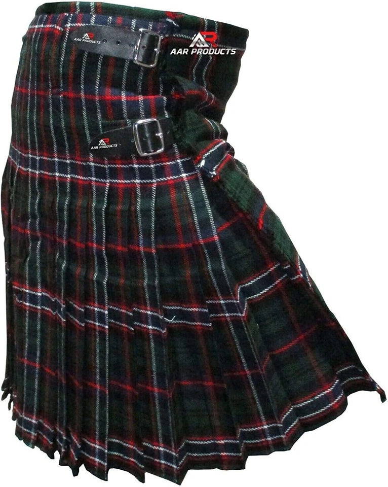 Men’s Scottish Tartan Kilt Traditional Highland Wear