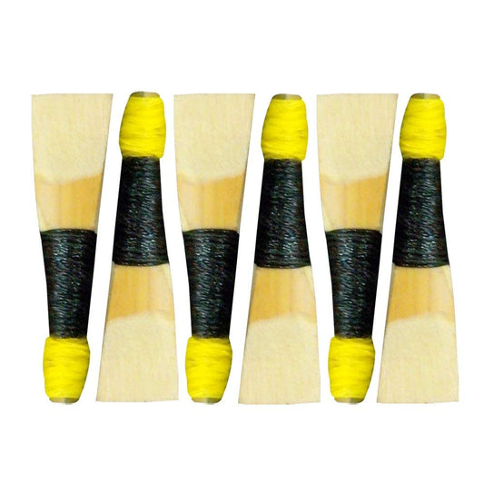 Bagpipe Chanter Reeds 6 Pcs Black