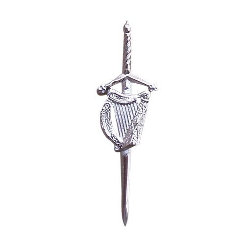 AAR Harp Kilt Pin Highland Scottish Celtic Design Kilt