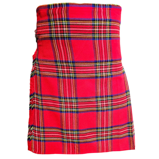 Men’s Scottish Kilt Traditional Royal Stewart 6 yard Kilts Tartan Highland Wear