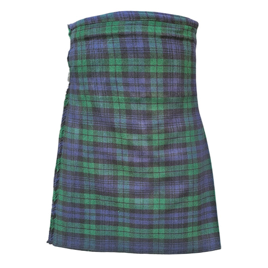 Men’s Scottish Kilt Traditional Black Watch 6 yard Kilts Tartan Highland Wear