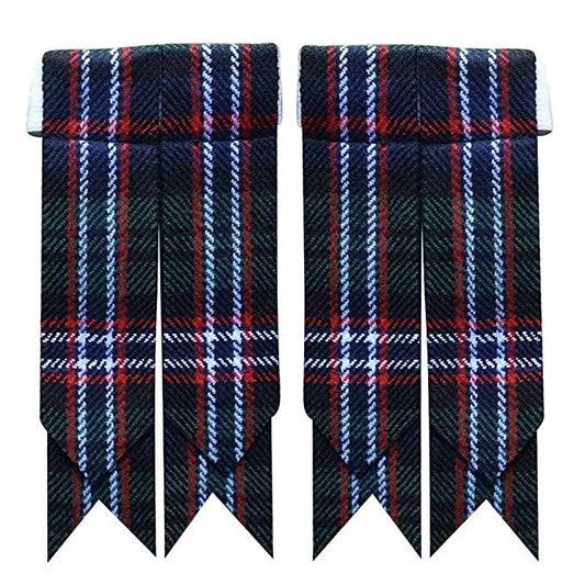 AAR Products Kilt Flashes Heavy Buckle Elastic Adjusters Fit, Scottish of National