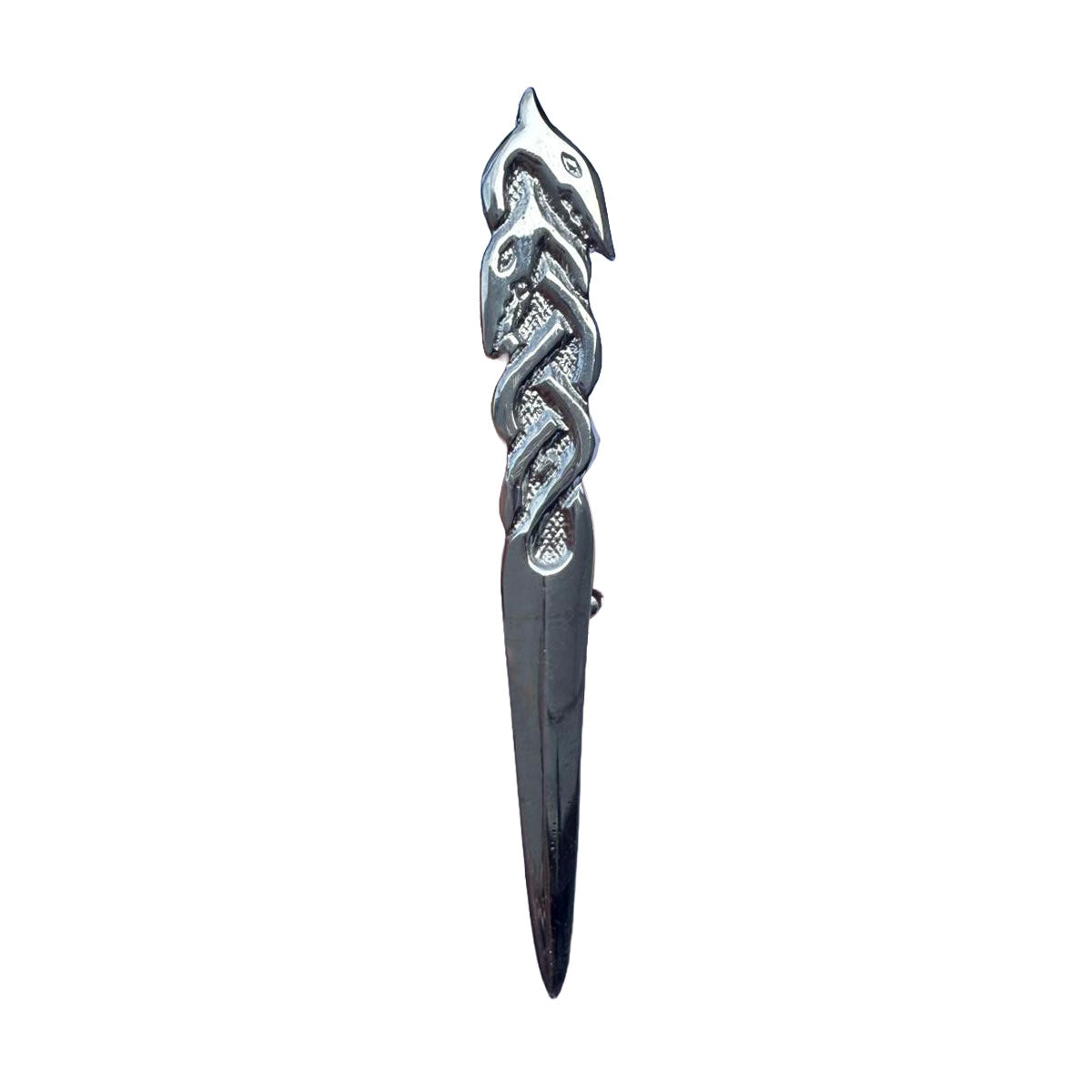 Kilt Pin Scottish Serpent Kilts Pin Highland Color Chrome Finish Size 4"