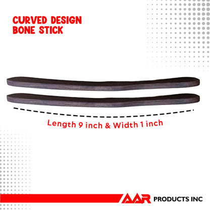 Percussion Folk Instrument Rhythm Curved Stick Bone Rosewood