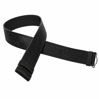 Celtic Kilt Belt without Buckle