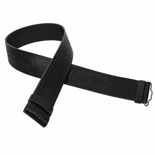 Celtic Kilt Belt without Buckle