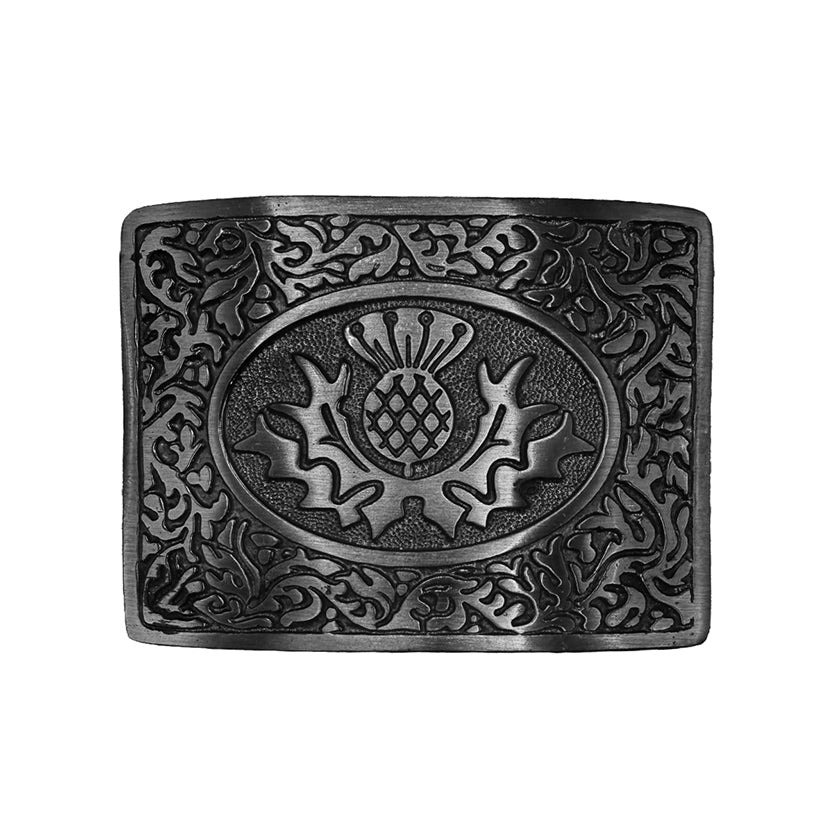 AAR Scottish Kilt Belt Buckle Design Black Finish