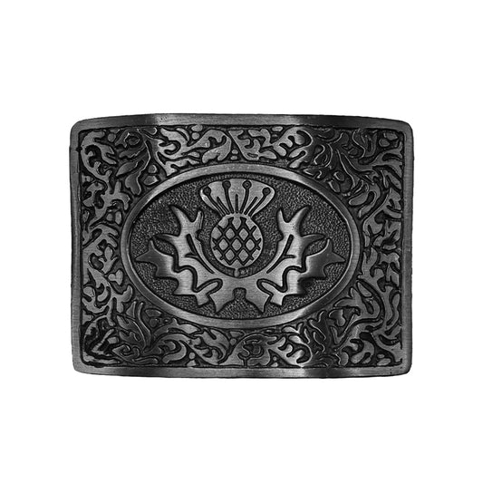 AAR Scottish Kilt Belt Buckle Design Black Finish