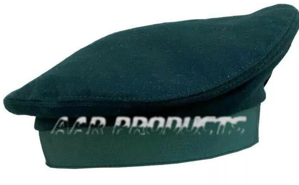 Irish Caubeen Military Wool Hat – Army Beret Balmoral Glengarry Style – 100% Wool Traditional Cap