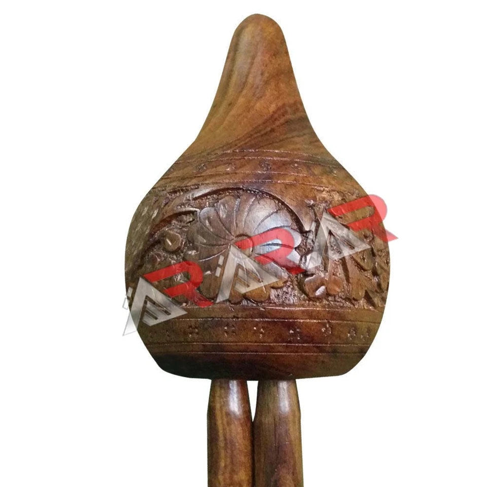 Snake Charmer Bean Brand AAR Rosewood Engraved Flute Two reed set in Canes